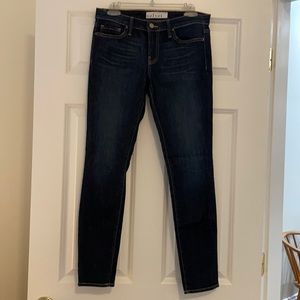 Velvet by Graham & Spencer Dark Denim Low-Rise Skinny Jean